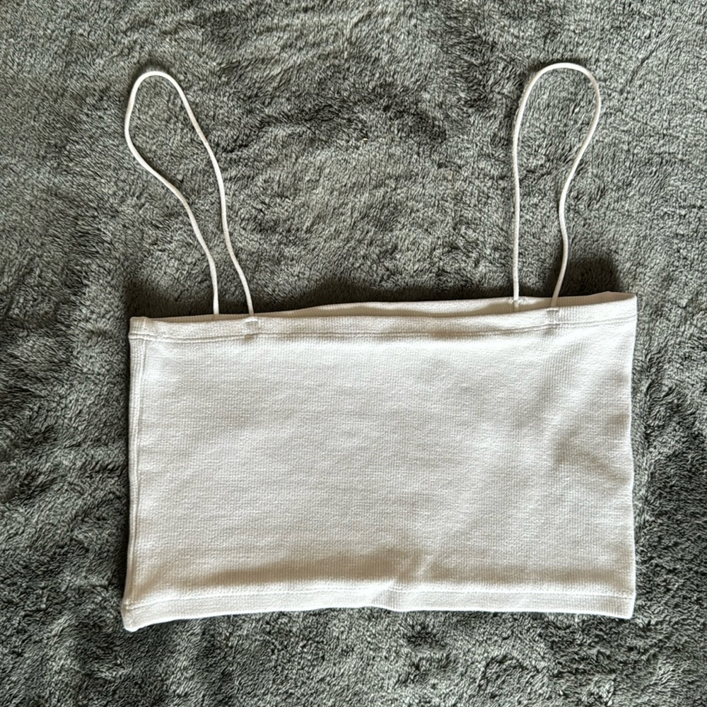 Zara White Tank